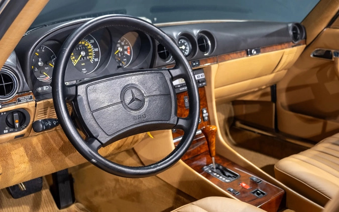 Mercedes-Benz SL cena 159900 przebieg: 201590, rok produkcji 1987 z Brzeszcze małe 742